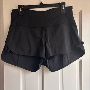 lululemon athletica Black Athletic Shorts